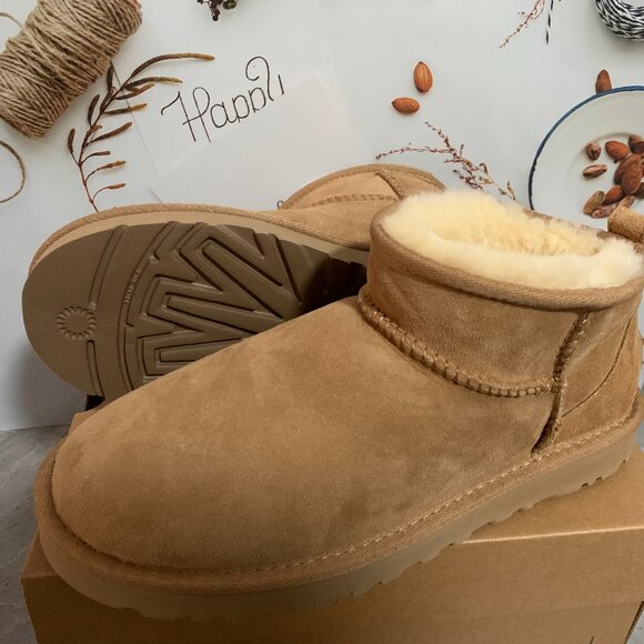 UGG Classic Ultra Mini Boots chestnut - Picture 4 of 5